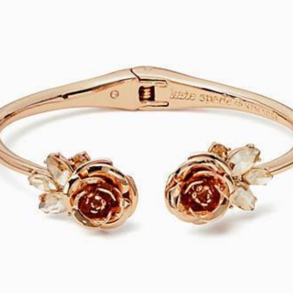 NWT Kate Spade Rose Gold Garden Garland Bracelet - Picture 3 of 8